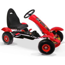 Joko Sportowy Gokart na pedały F618 Pompowane koła! Obciążenie do 50 kg! + Gratis! Gokart 618 Gokart F618