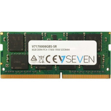 V7 Pamięć do laptopa V7 SODIMM, DDR4, 8 GB, 2133 MHz, CL15 (V7170008GBS)