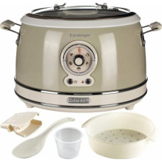 Ariete Ariete Vintage Food Steamer, beige