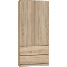 Topeshop SZAFA MALWA SS-90 - DĄB SONOMA