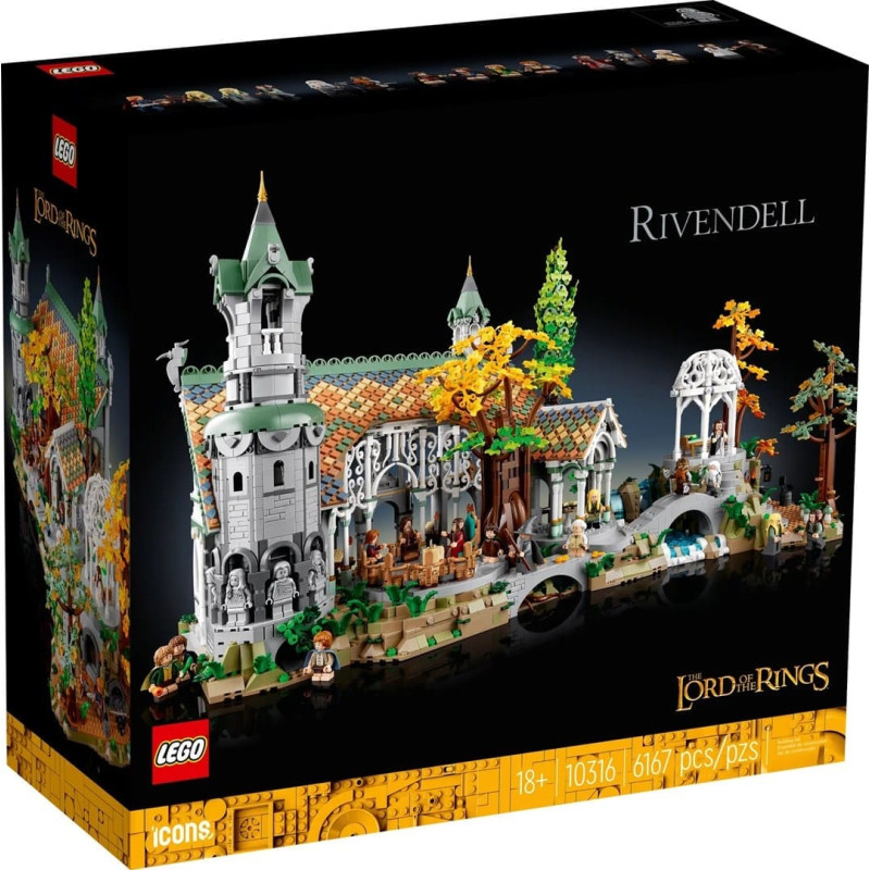 Lego ICONS 10316 THE LORD OF THE RINGS: RIVENDELL