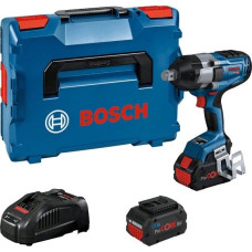 Bosch Klucz udarowy Bosch Bosch Cordless impact wrench BITURBO GDS 18V-1050 H Professional, 18V (blue/black, 2x battery ProCORE18V 5.5Ah, 3/4 , in L-BOXX)