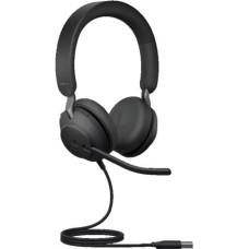 Jabra Evolve2 40 SE Headset Wired Head-band Calls/Music USB Type-A Black