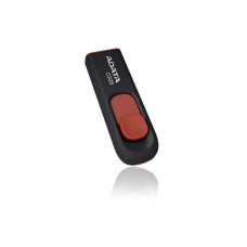Adata MEMORY DRIVE FLASH USB2 64GB/BLACK/RED AC008-64G-RKD ADATA