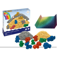 Kw Trade Piasek magiczny brokatowy z foremkami