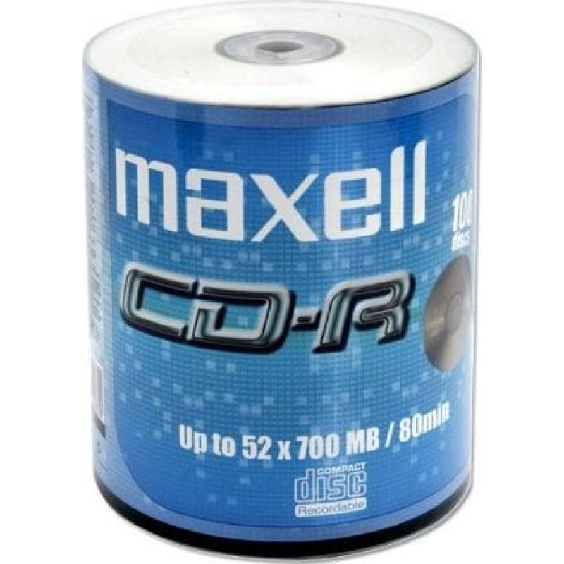 Maxell CD-R 700 MB 52x 100 sztuk (624037.02.CN)