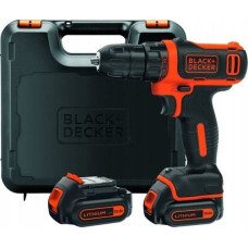 Black&Decker Wiertarko-wkrętarka Black&Decker BDCDD12KB 10.8 V 2 x akumulator 1.5 Ah