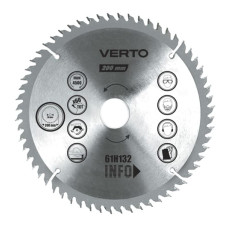 Verto Piła tarczowa 350x30mm 40Z 61H142
