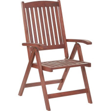 Beliani Krzesło ogrodowe drewniane TOSCANA (5166)