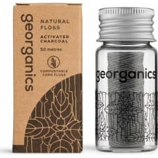 Georganics Nić dentystyczna z węglem naturalna 50m