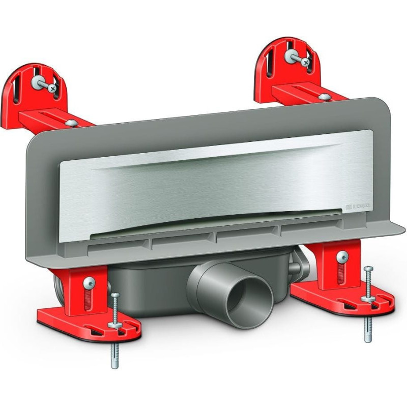Kessel Odpływ liniowy z rusztem ścienny Scada Wave 30cm (48000,03)