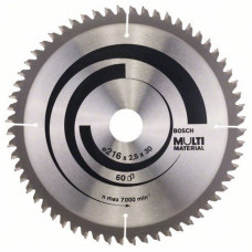 Bosch Tarcza pilarska Multi Material 216 x 30mm 60z (2608640446)