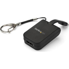Startech Adapter USB StarTech StarTech.com CDP2HDFC zewnętrzna karta graficzna usb 3840 x 2160 px Czarny