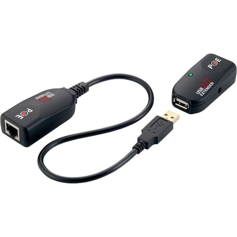 Logilink Adapter USB LogiLink UA0207 USB - RJ45 Czarny  (UA0207)