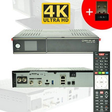 Gigablue Tuner TV GigaBlue GigaBlue Ultra HD UE 4K 2xS2 FBC black