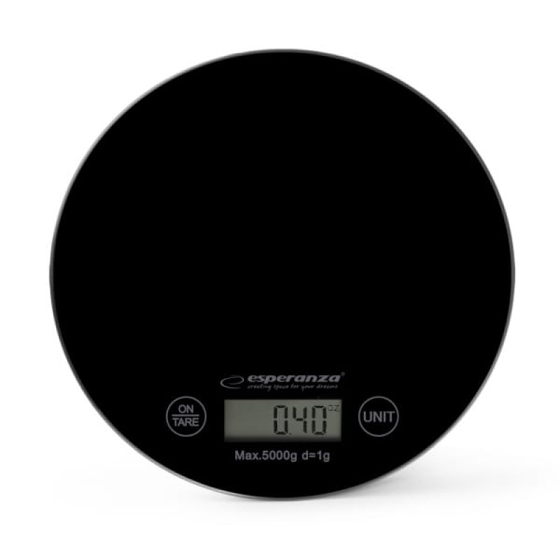 Esperanza Digital Kitchen Scale MANGO BLACK EKS003K