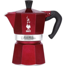 Bialetti - Deco Glamour - Moka Express 3tz Czerwona