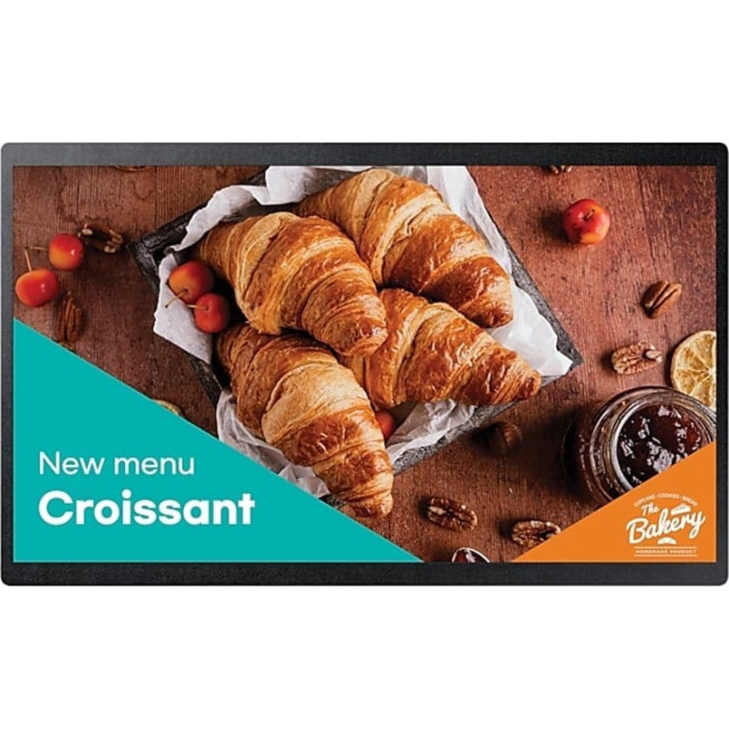 Samsung Monitor Samsung Samsung LH24QBCEBGCXEN signage display Płaski panel Digital Signage 60,5 cm (23.8