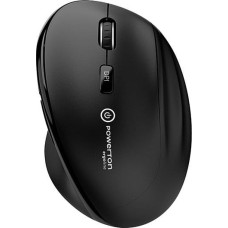 Powerton Mysz Powerton Powerton Mysz CLOE, 1600DPI, 2.4 [GHz], optyczna, 6kl., bezprzewodowa, czarna, 1 szt AA, ergonomiczna