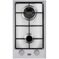 Beko HDCG 32220 SX hob Stainless steel Built-in Gas 2 zone(s)