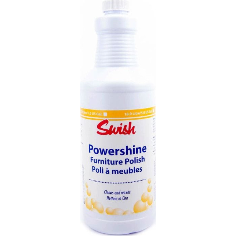 Swish Swish Powershine - Środek do nabłyszczania i konserwacji mebli - 946 ml