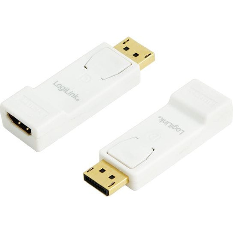 Logilink Adapter AV LogiLink DisplayPort - HDMI biały (CV0057)