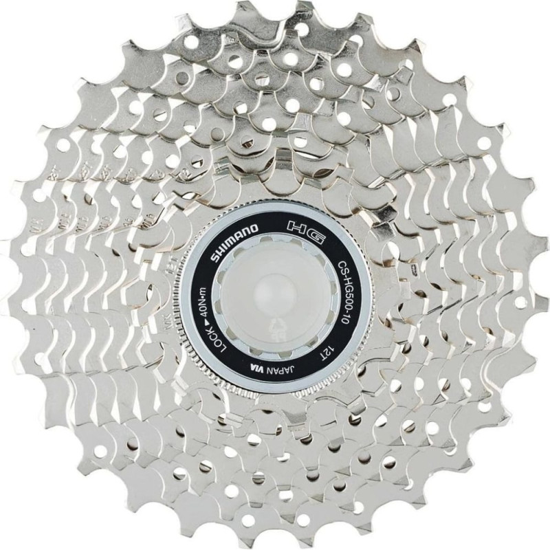 Shimano Kaseta 10-rzędowa Shimano CS-HG500 uniwersalny