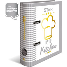 Herma Segregator Herma Herma Rezepte-Ordner Star of the Kitchen DIN A5 15416