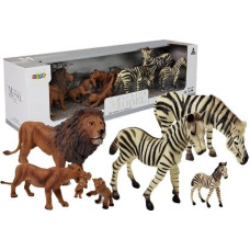 Leantoys Figurka LeanToys Zestaw figurek zwierzęta safari