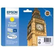 Epson Tusz Epson C13T70344010 Yellow Oryginał  (C13T70344010)