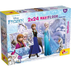 Lisciani Puzzle Supermaxi 2x24 Kraina Lodu