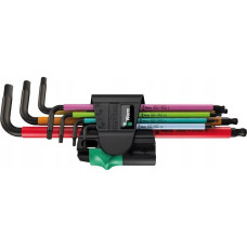 Wera Wera 950/7 Hex-Plus Multicolour Magnet 1 - L-key set, metric, BlackLaser