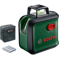 Bosch Laser krzyżowy AdvancedLevel 360 zielony 24 m