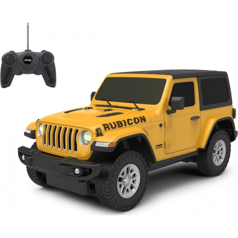 Jamara Jeep Wrangler JL (gelb/schwarz, 1:24)