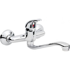 Hydroland Bateria kuchenna Hydroland Jowisz ścienna chrom (B384)