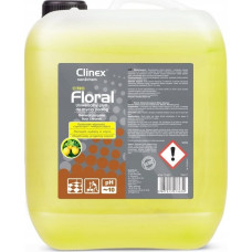 Clinex Płyn do mycia podłóg bez smug połysk zapach CLINEX Floral - Citro 10L Płyn do mycia podłóg bez smug połysk zapach CLINEX Floral - Citro 10L