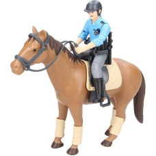 Bruder Figurka Bruder bWorld - Policjant na koniu (62507)