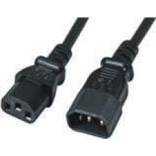 Mcab Kabel zasilający Mcab Mcab 1.0M POWER CORD C13-C14 - BK/EXTENSION F/M 3 X 0.75MM2