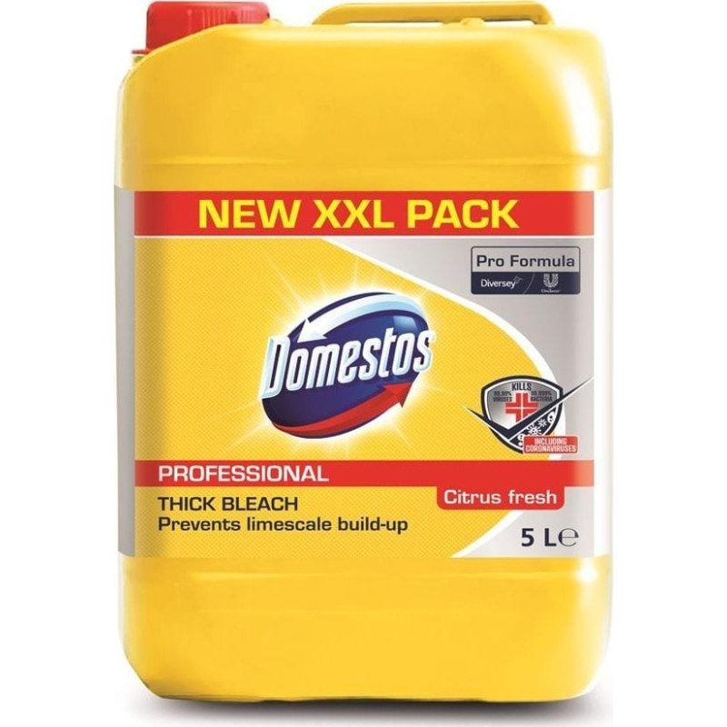 Domestos PROFESSIONAL Citrus Fresh Toilet gel XXL 5L