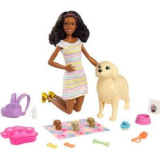 Barbie Lalka Barbie Barbie - Narodziny piesków (HCK76)