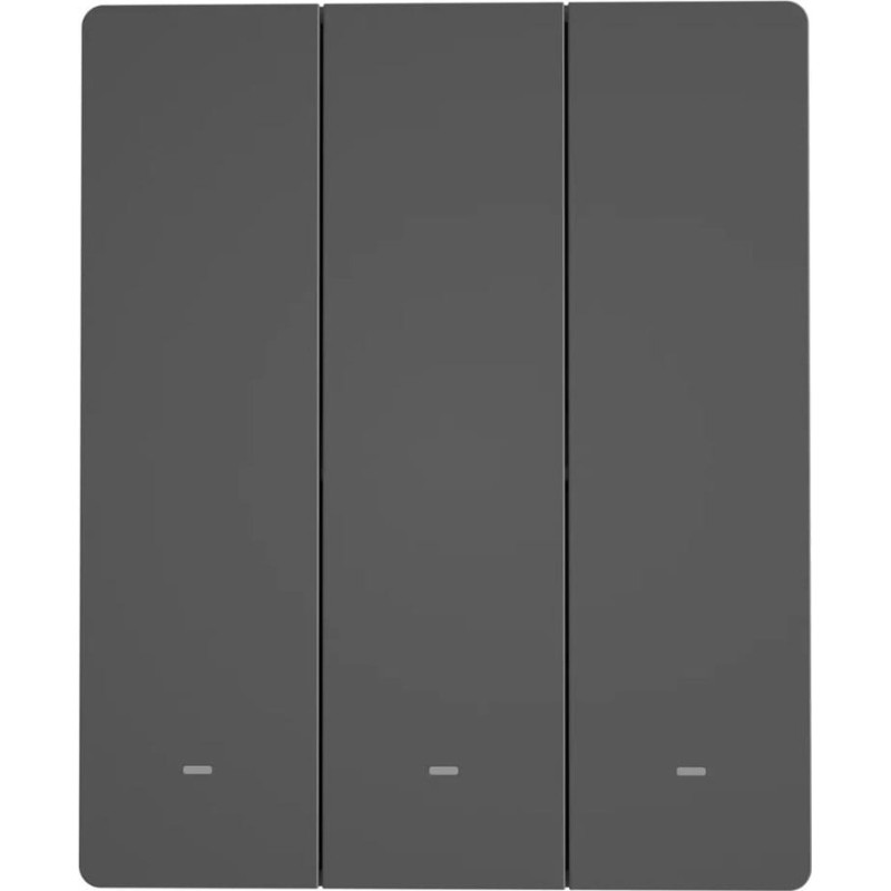 Sonoff Sonoff inteligentny 3-kanałowy przełącznik ścienny Wi-Fi czarny