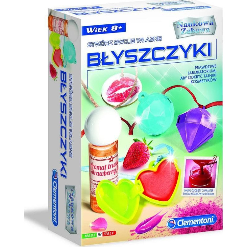 Clementoni Naukowa Zabawa. Stwórz swoje błyszczyki