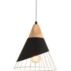 Platinet Lampa wisząca Platinet Lampa wisząca IRIS Metal + Drewno 25x25 (PPL02B)