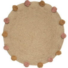Dekoracja Domu Jutowy dywan dla dzieci Pompoms 78 cm