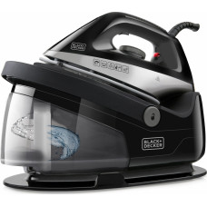 Black&Decker Generator pary Black&Decker Żelazko parowe BLACK+DECKER BXSS2200E ES9180010B (2200W; kolor czarny) (ES9180010B) - AGDBDEZEL0001