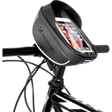 Wozinsky Wozinsky Torba rowerowa na kierownicę pokrowiec na telefon 1L czarny (WBB16BK) () - 63967-uniw