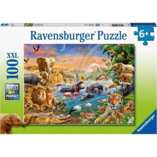 Ravensburger Puzzle 100 Studnia w dżungli XXL