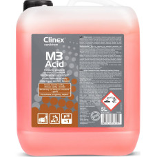 Clinex Koncentrat kwaśny płyn do mycia łazienek pomieszczeń sanitarnych CLINEX M3 Acid 5L Koncentrat kwaśny płyn do mycia łazienek pomieszczeń sanitarnych CLINEX M3 Acid 5L