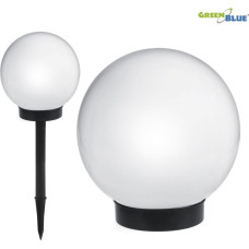 Greenblue Solarna lampa ogrodowa kula LED GB122 kolor