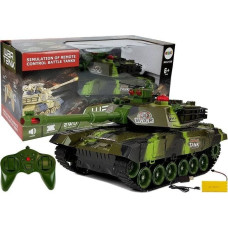 Lean Sport LEANToys Duży Czołg Zdalnie Sterowany R/C 2.4 Ghz Światła Odgłosy Strzelania Zielony